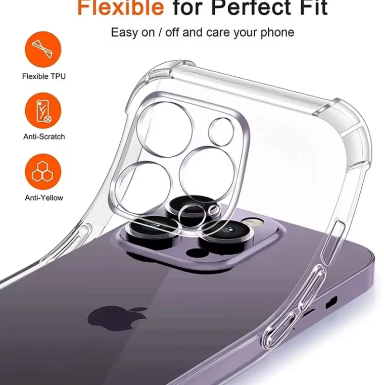transparent iPhone cover